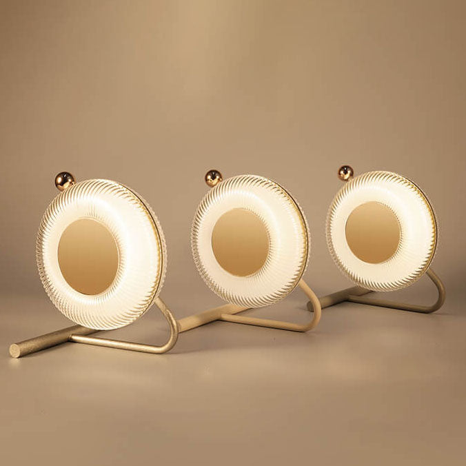 Nordic Light Luxury Round Acrylic LED Decorative Table Lamp