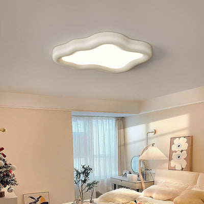 Plafonnier LED en fer nuage minimaliste moderne pour salon 