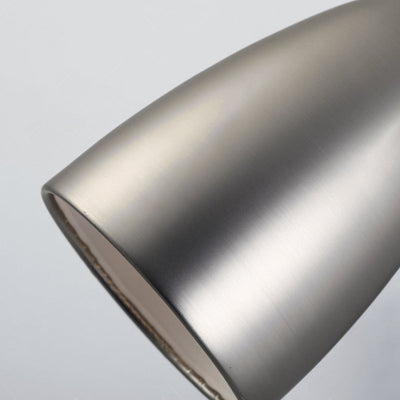Zeitgenössische industrielle schwenkbare Kegel Metall 1-Licht Wandleuchte Lampe für Schlafzimmer 
