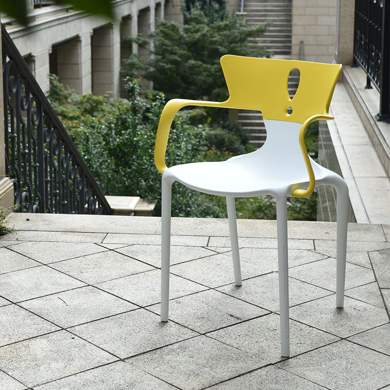Chaise de salle à manger contemporaine scandinave PP carré point d&