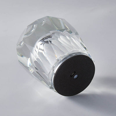 Contemporary Creative Cylinder Crystal LED Table Lamp For Bedroom