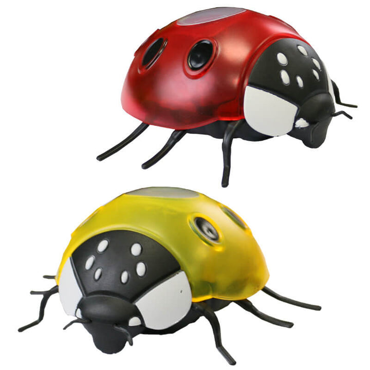 Luz de Cerca de Césped al Aire Libre LED de Plástico Creativa de Animal Escarabajo Impermeable Solar 
