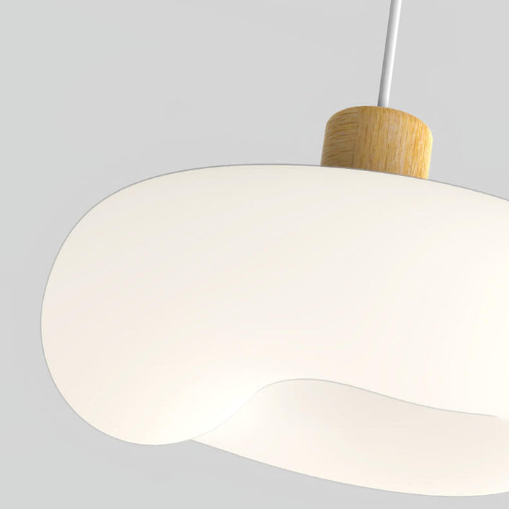 Moderne minimalistische Wolken-Eisen-PE-LED-Insel-Licht-Kronleuchter 