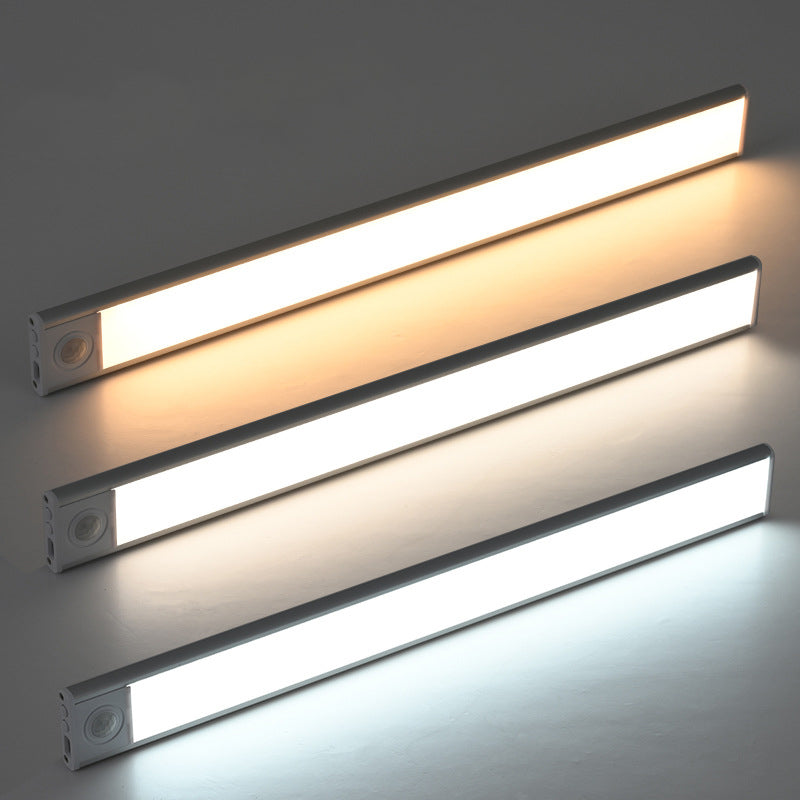 مصباح حائط LED مستطيل من الألومنيوم ABS بحساسية تلقائية بتصميم بسيط وحديث للدراسة 