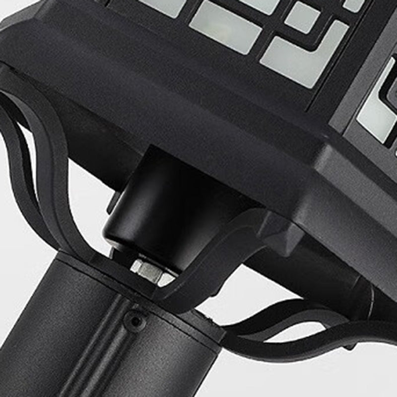 Luz de jardín para exteriores LED de cilindro de vidrio de aluminio solar impermeable tradicional china 