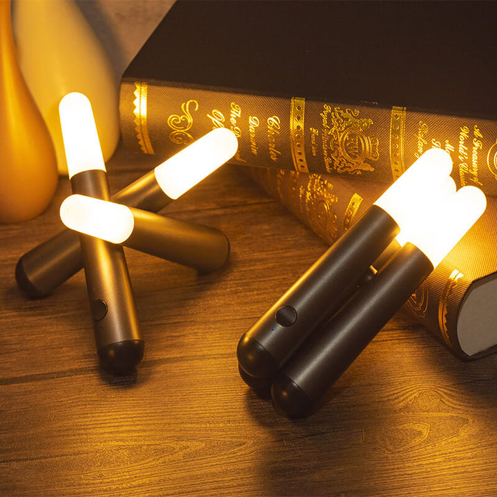 Moderner minimalistischer PC-Stick tragbare USB einstellbare Lade-LED-Tischlampe 
