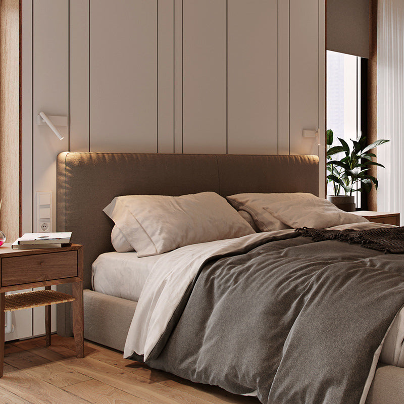 Lámpara Aplique de Pared LED de Cilindro de Ángulo Ajustable Rectangular Minimalista Moderna de Aluminio para Dormitorio 