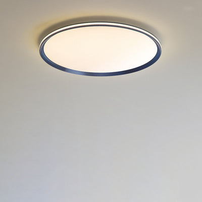 Luz de techo empotrada LED redonda acrílica moderna minimalista para dormitorio 