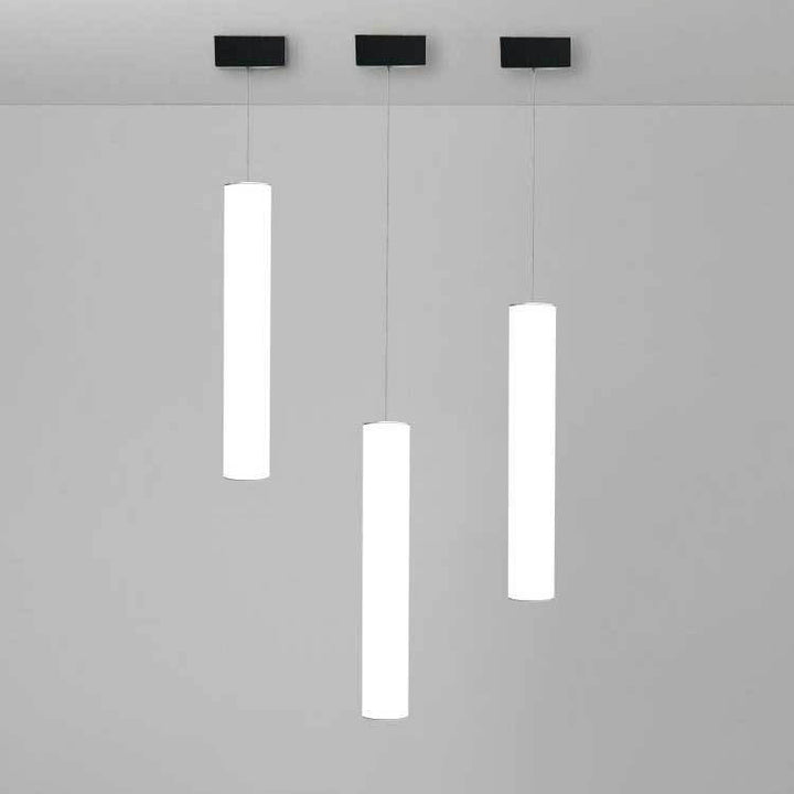 Lámpara Colgante LED de Línea Recta Minimalista Moderna para Sala de Estar 