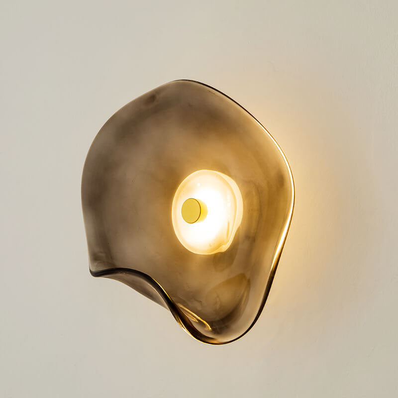 Nordic Modern Minimalist Glas Runde Form LED Wandleuchte 