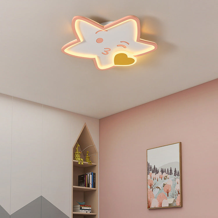 Plafonnier LED en acrylique pour chambre d&