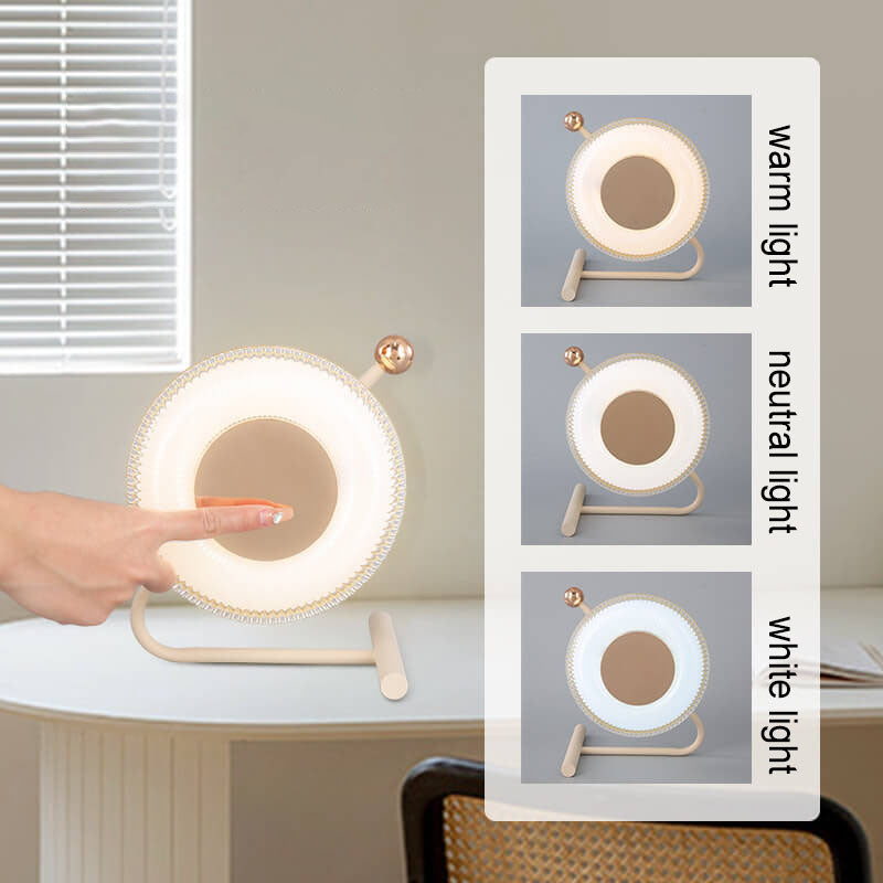 Nordic Light Luxury Round Acrylic LED Decorative Table Lamp