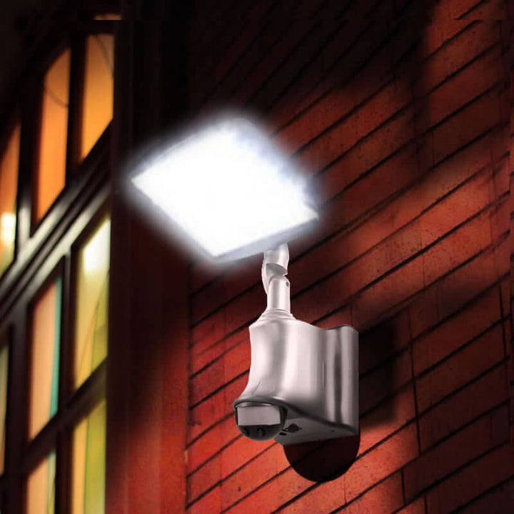 Lámpara de Aplique de Pared LED Ajustable Impermeable Solar Industrial para Exterior 