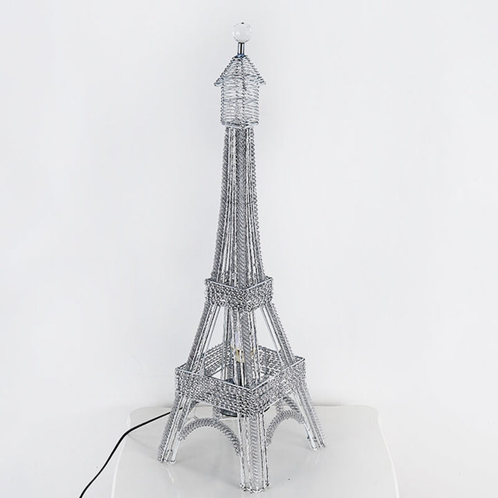 Modern Creative Decorative Aluminum Tower-Shaped LED Standing Floor Lamp