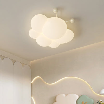 Luz de techo LED de montaje empotrado en hierro PE abeja de simplicidad moderna para dormitorio 