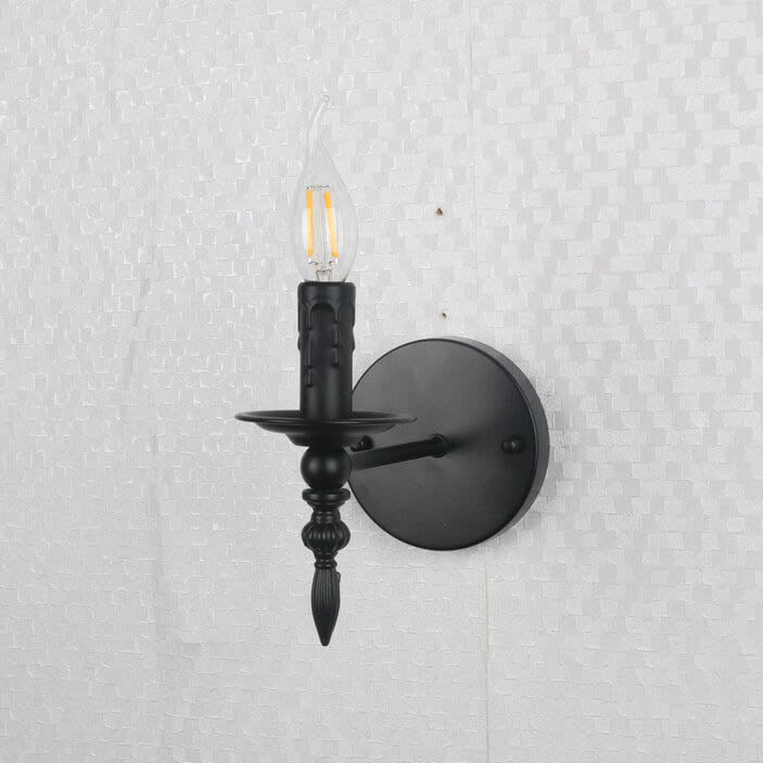 Lámpara de Aplique de Pared de 1 Luz de Hierro Minimalista Creativo Industrial 