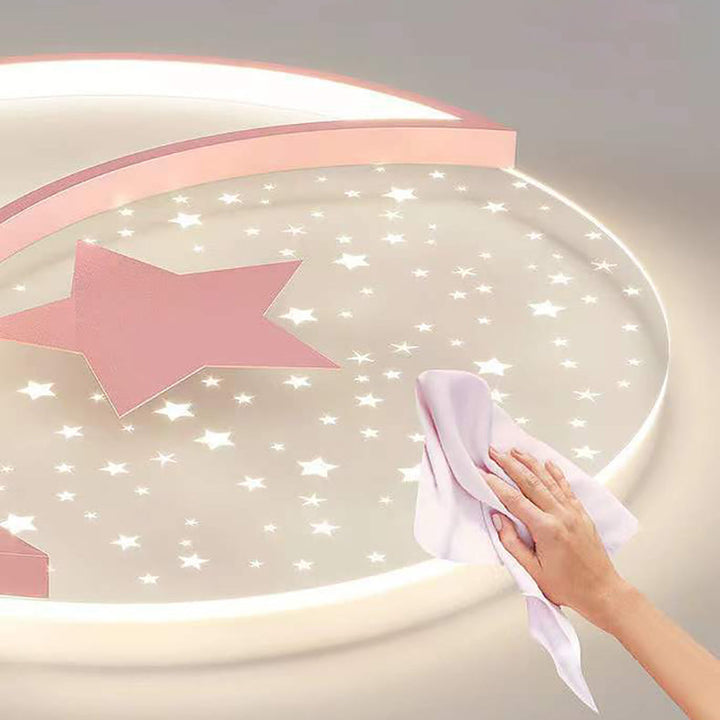 Zeitgenössische kreative Acryl Sternenhimmel LED Unterputz Deckenleuchte für Wohnzimmer 