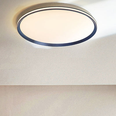 Luz de techo empotrada LED redonda acrílica moderna minimalista para dormitorio 