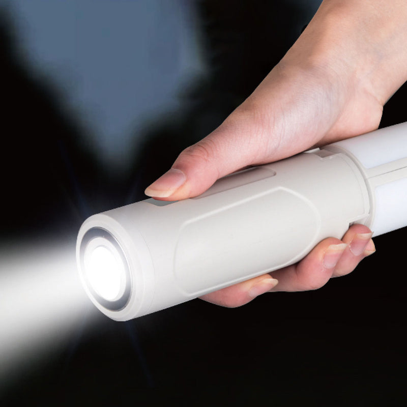 Luz LED para exteriores de hierro acrílico cilíndrico portátil solar creativa contemporánea para patio exterior 