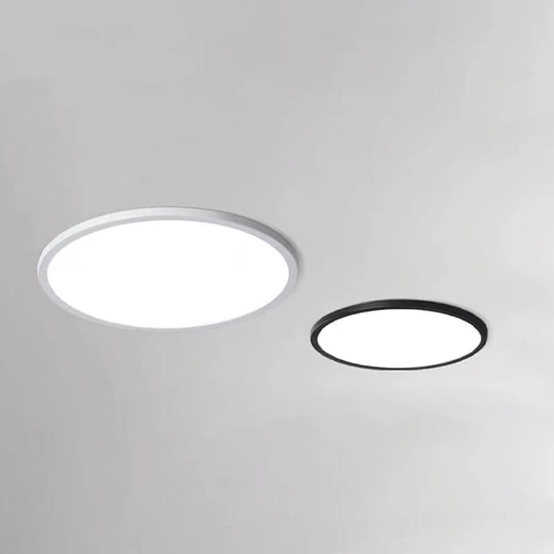 Nordic Minimalist Acrylic Round LED Flush Mount Ceiling Light