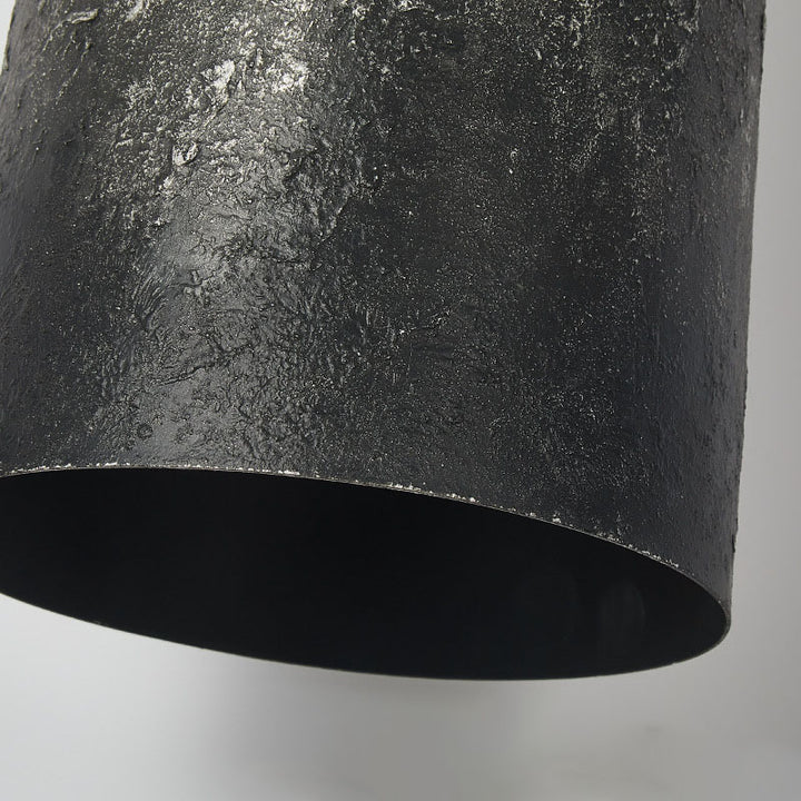 Suspension Luminaire Industriel Japonais Simple en Acier à 1 Lumière 