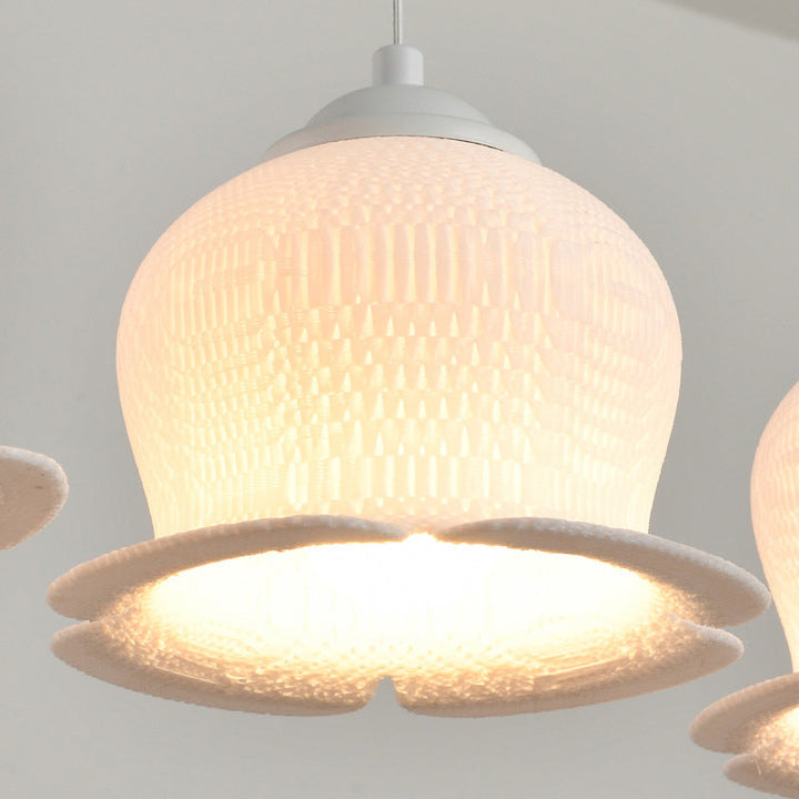 Moderne Art Déco PLA Cloche Fleur d&