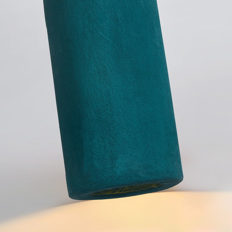 Contemporary Scandinavian Polystyrene Bottle 1-Light Pendant Light For Dining Room