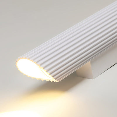 Moderne Nordic Eisen Aluminium Zylinder Streifen LED Wand Leuchte Lampe Für Nacht 