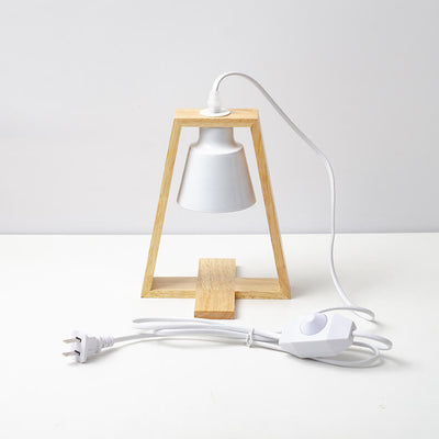 Moderne klappbare Doppellampen-Plug-In-Stations-Tischlampe