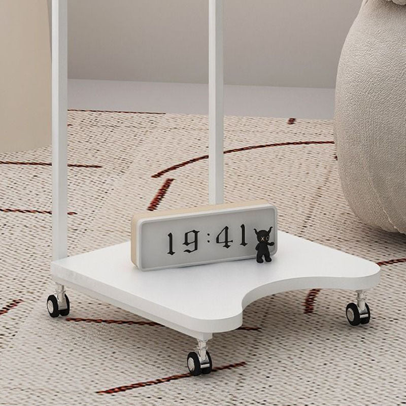 Moderner minimalistischer Bärenholz-Eisentisch 2-stufig für das Wohnzimmer 