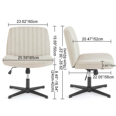 Moderner minimalistischer Schalenstuhl aus quadratischem Stoff, Kunststoff und Eisen für das Home Office 
