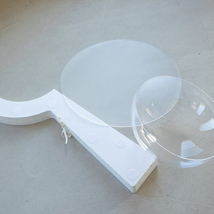 Zeitgenössischer Kreativer Blumenstrauß Form Kraftpapier Acryl Faltbarer Couchtisch Für Wohnzimmer 