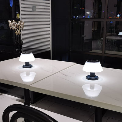 Outdoor Solar Creative Mushroom LED Night Light Table Lamp