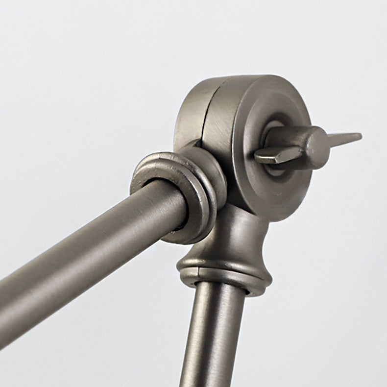 Zeitgenössische industrielle schwenkbare Kegel Metall 1-Licht Wandleuchte Lampe für Schlafzimmer 