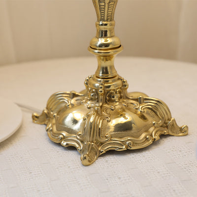 Traditionelle französische runde Tischlampe aus Messing mit 1 Licht für Schlafzimmer 