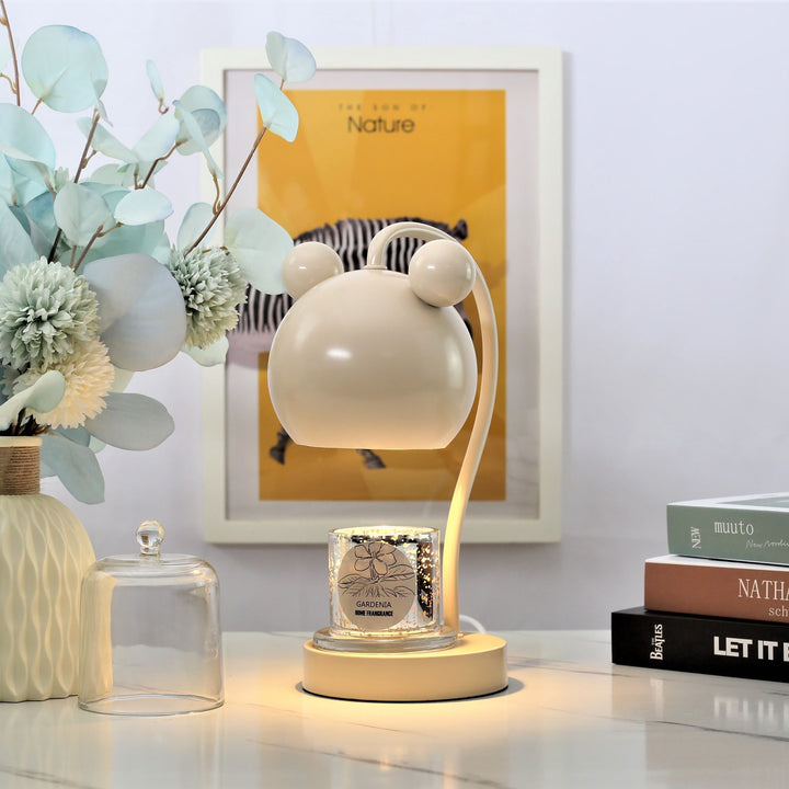 Moderne Cartoon-Maus-Hardware Aromatherapie Schmelzwachs 1-Licht Tischlampe 