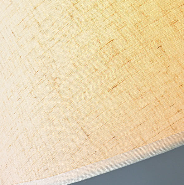 Moderner minimalistischer Marmortisch Eisen Leinen Glas 1-Licht Stehende Stehlampe 