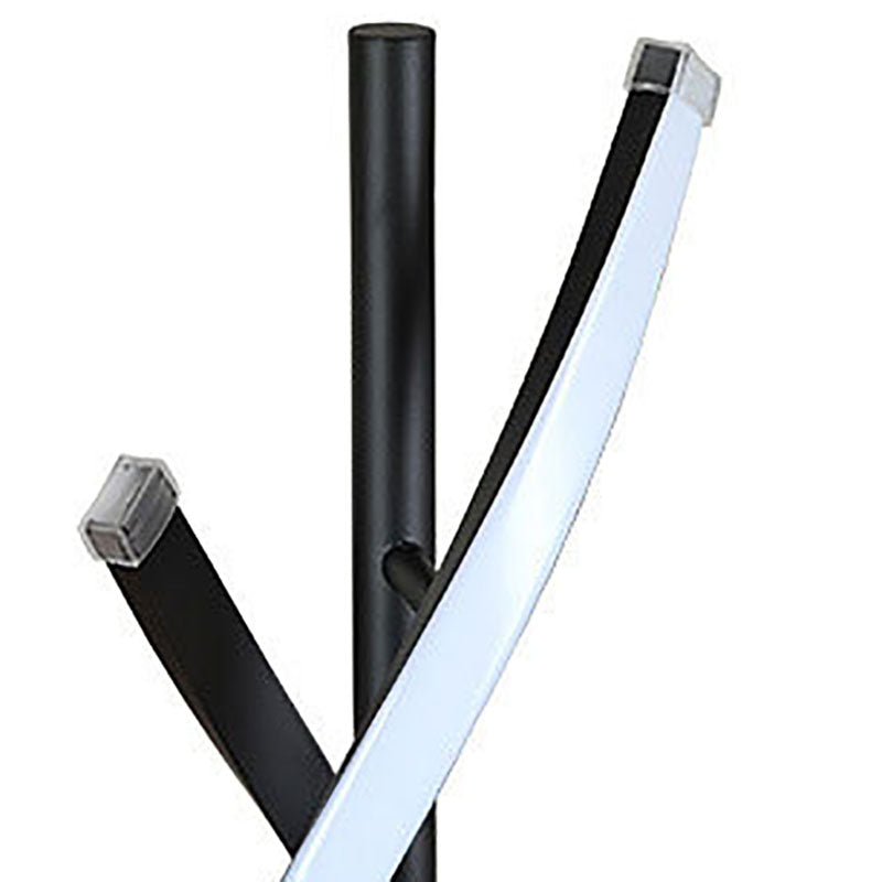 Minimalist 1-Light Spiral LED Standing Floor Lamps