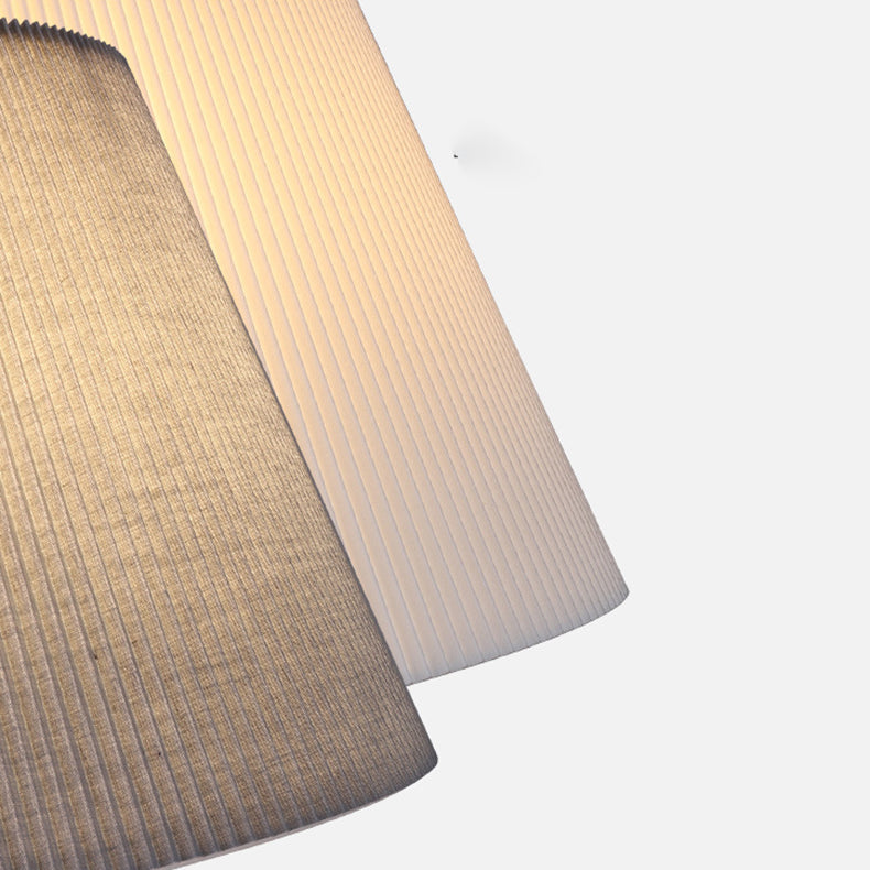 Lampe de Table Contemporaine Nordique en Céramique Métallique avec Abat-Jour en Tissu Cylindrique 1-Lumière Pour Chambre 