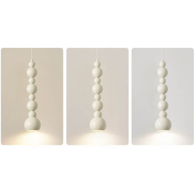 Creative Cream Style Iron Gourd Skewers 4/8-Light Chandelier