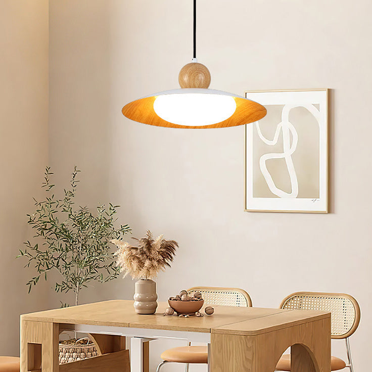 Zeitgenössische skandinavische Eisen PE Acrylglas LED Pendelleuchte für Esszimmer 