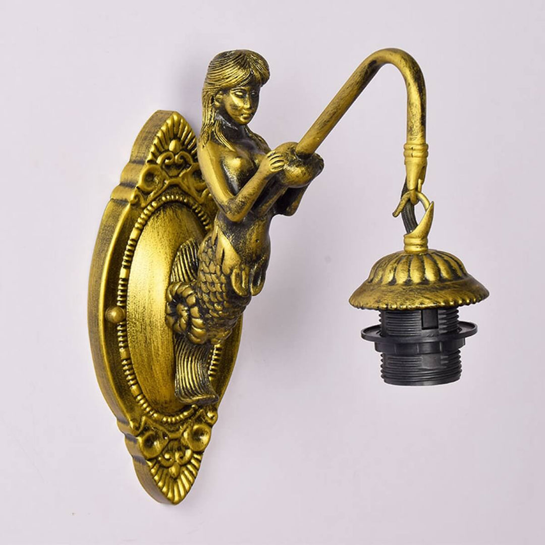 Tiffany Arabischer Stil Eisenrahmen Buntglas 1-Licht Wandleuchte Lampe 