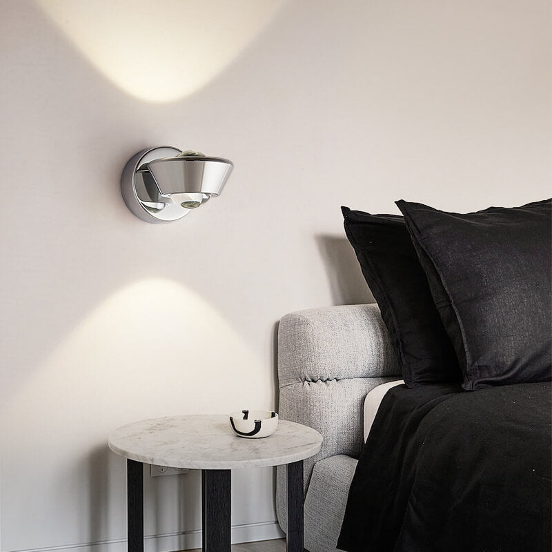 Modern Creative Bedside Iron Sphere LED Wall Sconce Lamp