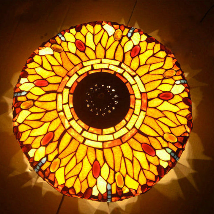 Lampe de sol traditionnelle Tiffany Dragonfly en verre teinté à 2 lumières pour bureau à domicile 