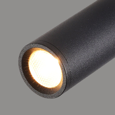 ضوء قلادة LED شريط الألمنيوم الحديدي الحديث البسيط لغرفة النوم 