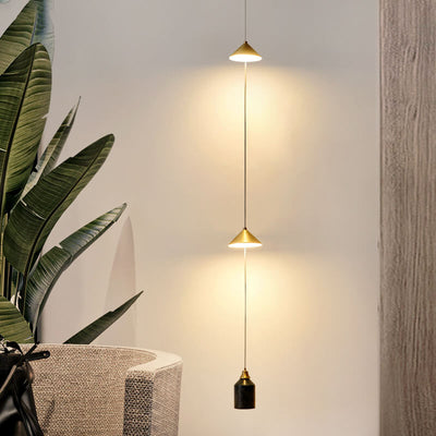 Moderne minimalistische drehbare LED-Wandleuchte