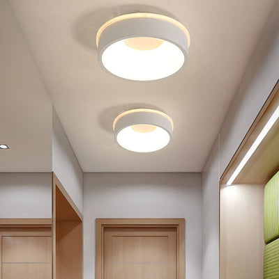 Zeitgenössische Einfachheit Eisen Acryl geometrische Pentagramm LED Unterputz Deckenleuchte für Schlafzimmer 