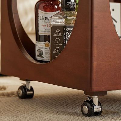 Zeitgenössischer nordischer quadratischer Holzcouchtisch 2-stufig für das Wohnzimmer 