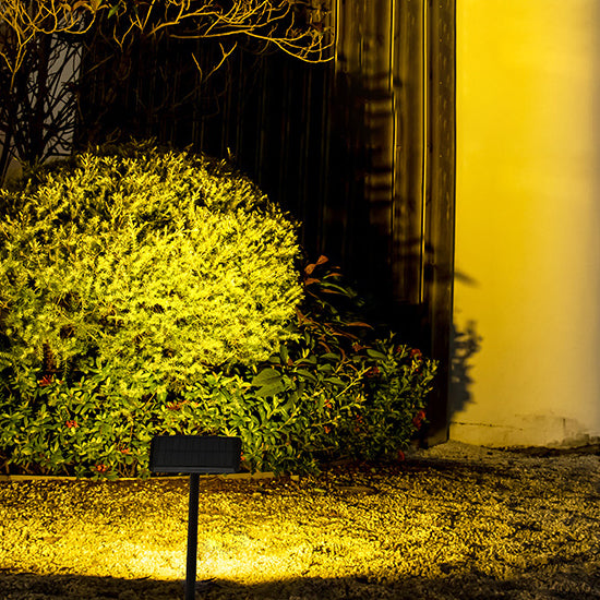 Zeitgenössisches industrielles ABS PC wasserdichtes LED-Rasen-Einsatz-Solarlicht für Patio im Freien 