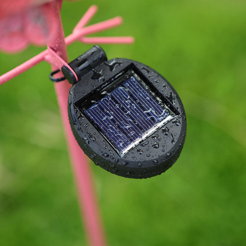 Zeitgenössische kreative wasserdichte Solar Flamingo Eisen LED Outdoor Landschaft Licht für Garten 